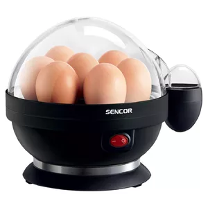 Sencor SEG 710BP egg cooker 7 egg(s) 380 W Black, Transparent