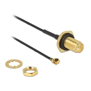 Coaxial Cable RP-SMA MHF DeLOCK 89584