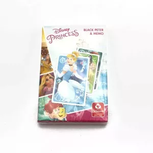 Board Game Cartamundi Black Peter Memo - Disney Princess, matching pairs memory game