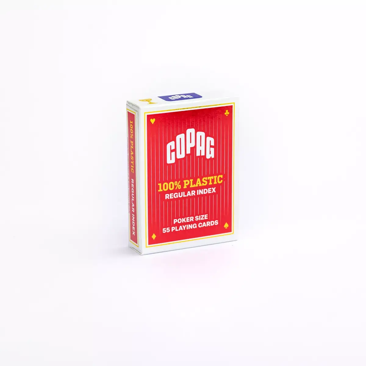 Игральные карты Copag Regular Face 2 Index TBX Red Photo 12