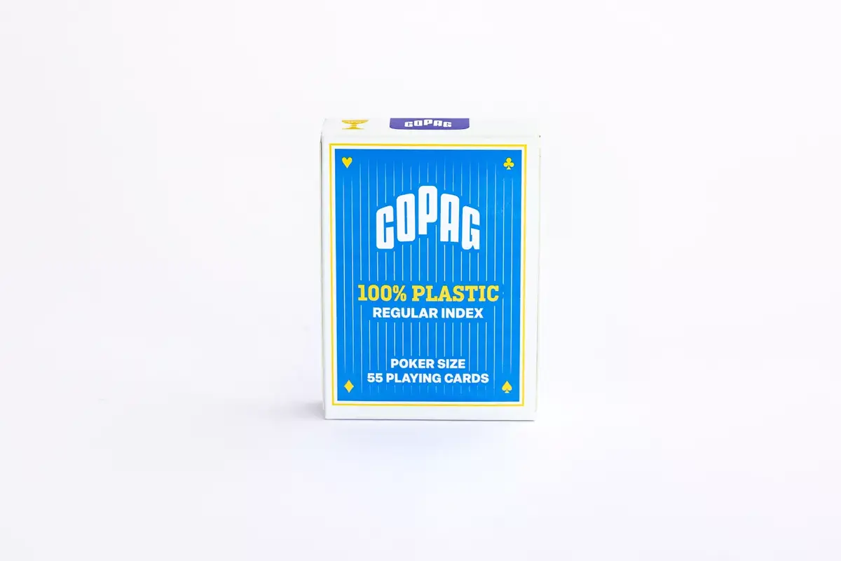 Игральные карты Cartamundi Copag Regular Face - Синие Photo 3