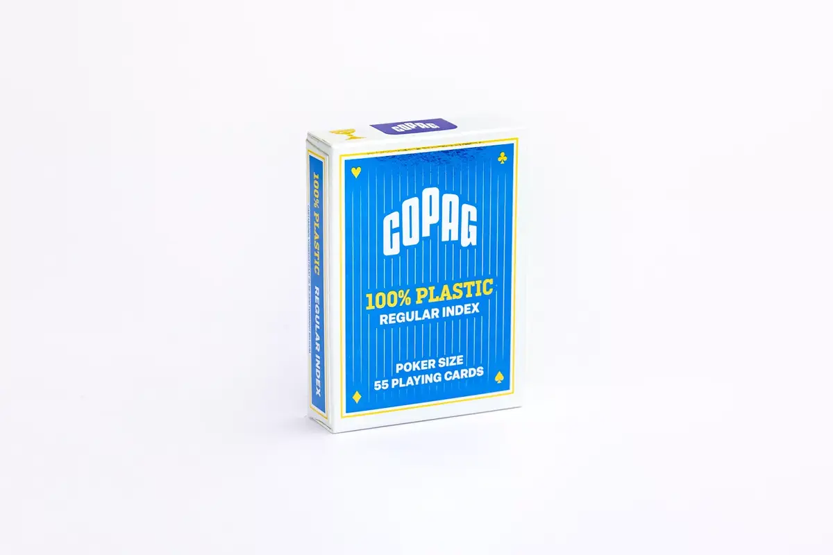 Игральные карты Cartamundi Copag Regular Face - Синие Photo 4