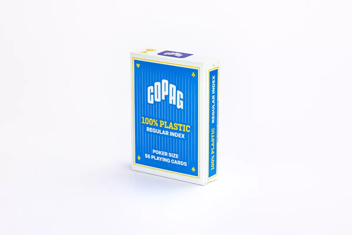Игральные карты Cartamundi Copag Regular Face - Синие Photo 5
