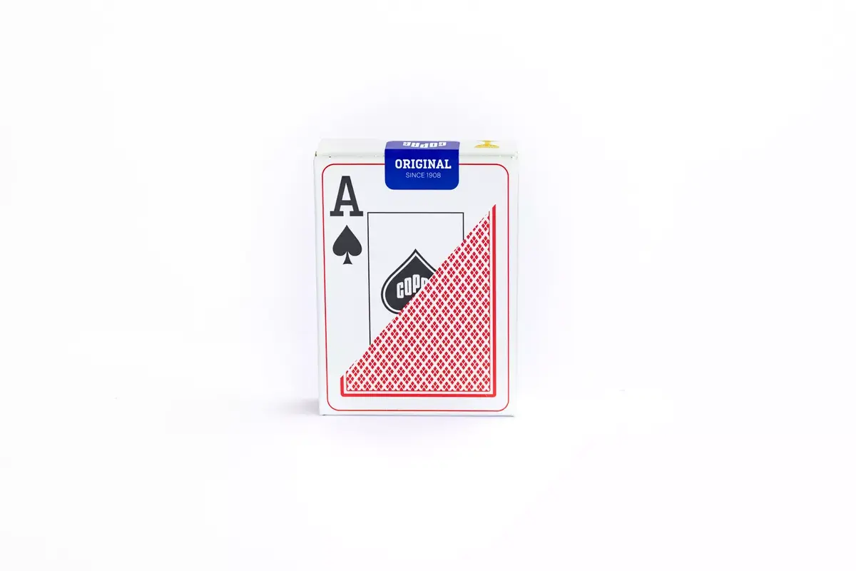Игральные карты Copag Jumbo Face - 2 Index - TBX Red Photo 2