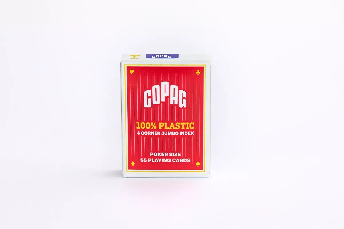 Игровые карты Cartamundi Copag Jumbo Face - Красные Photo 2