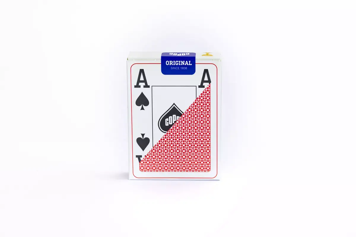 Игровые карты Cartamundi Copag Jumbo Face - Красные Photo 3