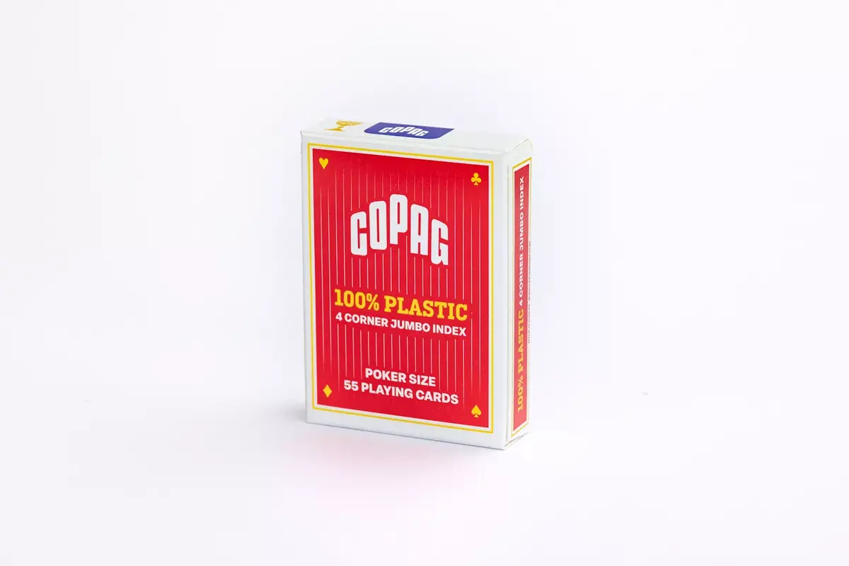 Игровые карты Cartamundi Copag Jumbo Face - Красные Photo 5