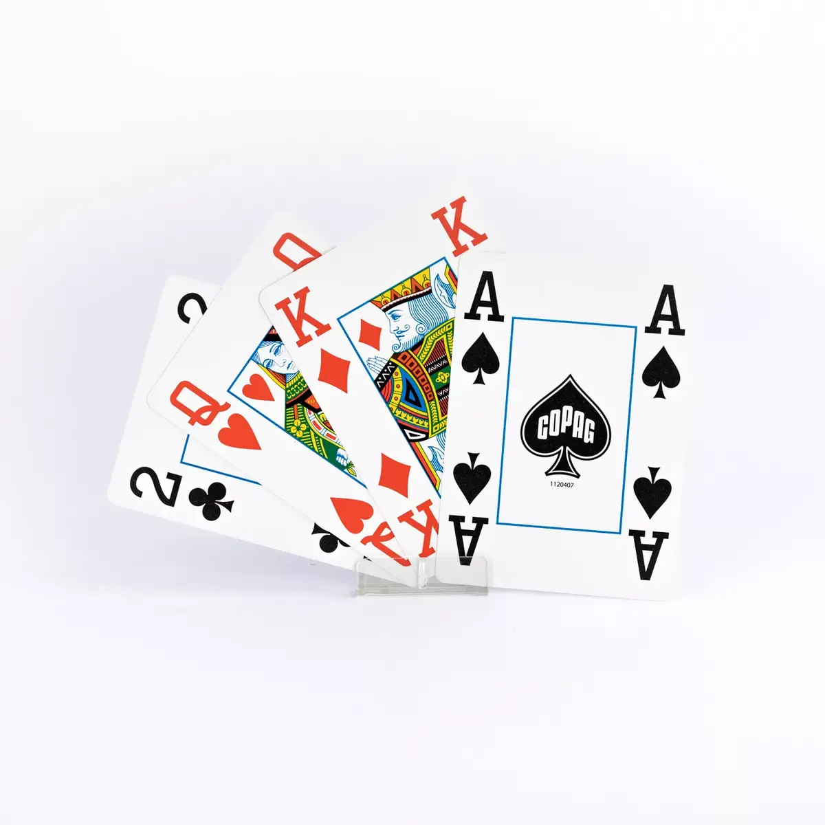Игровые карты Cartamundi Copag Jumbo Face - Красные Photo 12