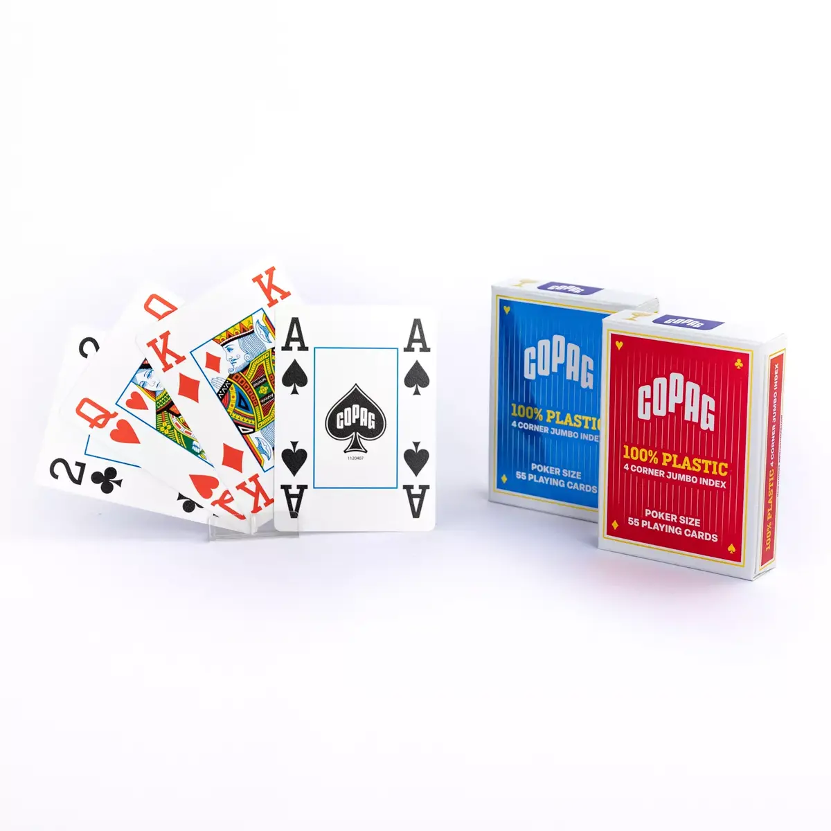Игровые карты Cartamundi Copag Jumbo Face - Красные Photo 14