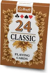 Puzzle set TREFL Karty 24 pieces Classic – 24-piece card-style jigsaw puzzles