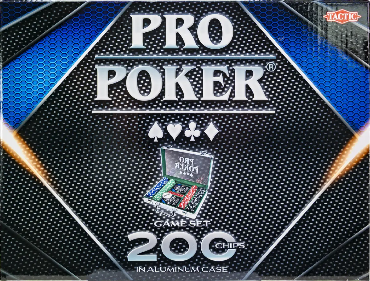 TACTIC Pro Poker Case Poker Set Photo 3