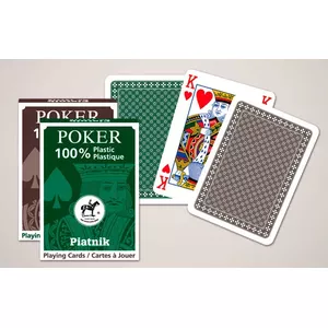 Игральные карты Piatnik 100% Plastic Economy 136214
