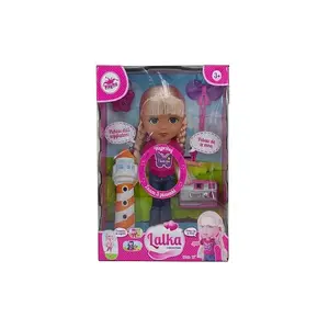 Leļļa ceļotāja 30 cm Brimarex — 30 cm lelle bērniem