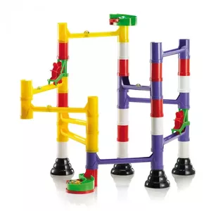 MARBLE RUN toy QUERCETTI Migoga Basic — multicolour construction set for ages 4–10, motor skills development