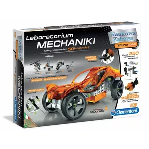 Laboratory mechanics educational kit, Clementoni 60595, hands-on mechanics experiments for learning principles