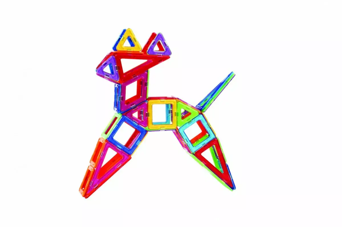 MAGFORMERS Creator 60 деталей магнитный набор Photo 7