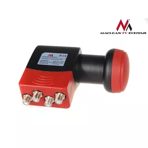 LNB MACLEAN MCTV-671 ar 4 izejām, kvad LNB, trokšņu koef. 0.1 dB