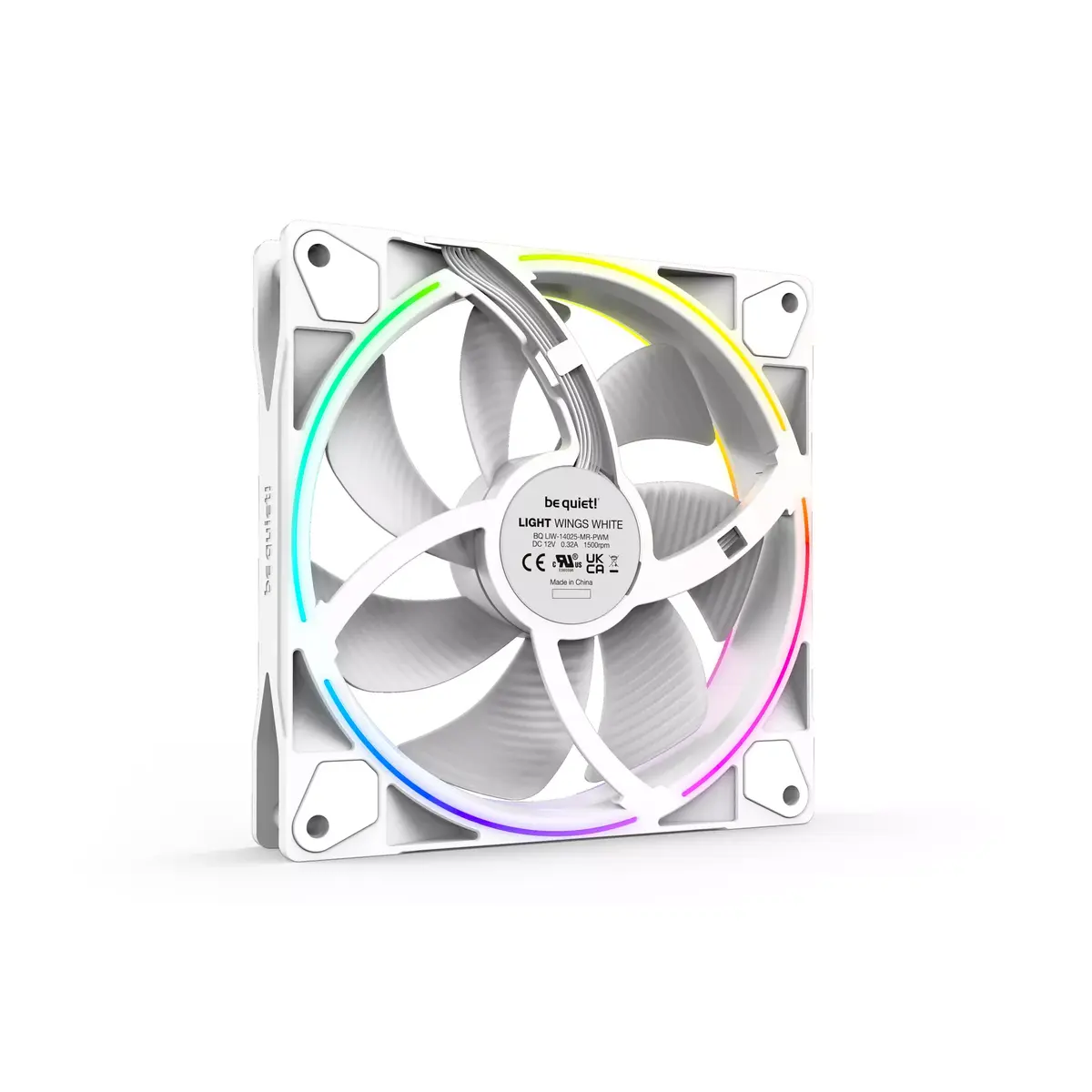 Ventilators be quiet! Light Wings White 140mm PWM Photo 4