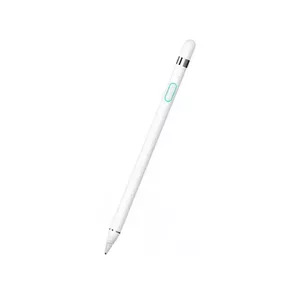 Riff Aktīvais  Super-precīzs NIB Stylus vadības kociņš Uzlādējams ar augstu precizitāti 1.4mm Android / iOS Balts
