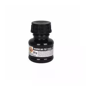 Ink KOH-I-NOOR 200-11478 black 20 ml – drawing and writing ink