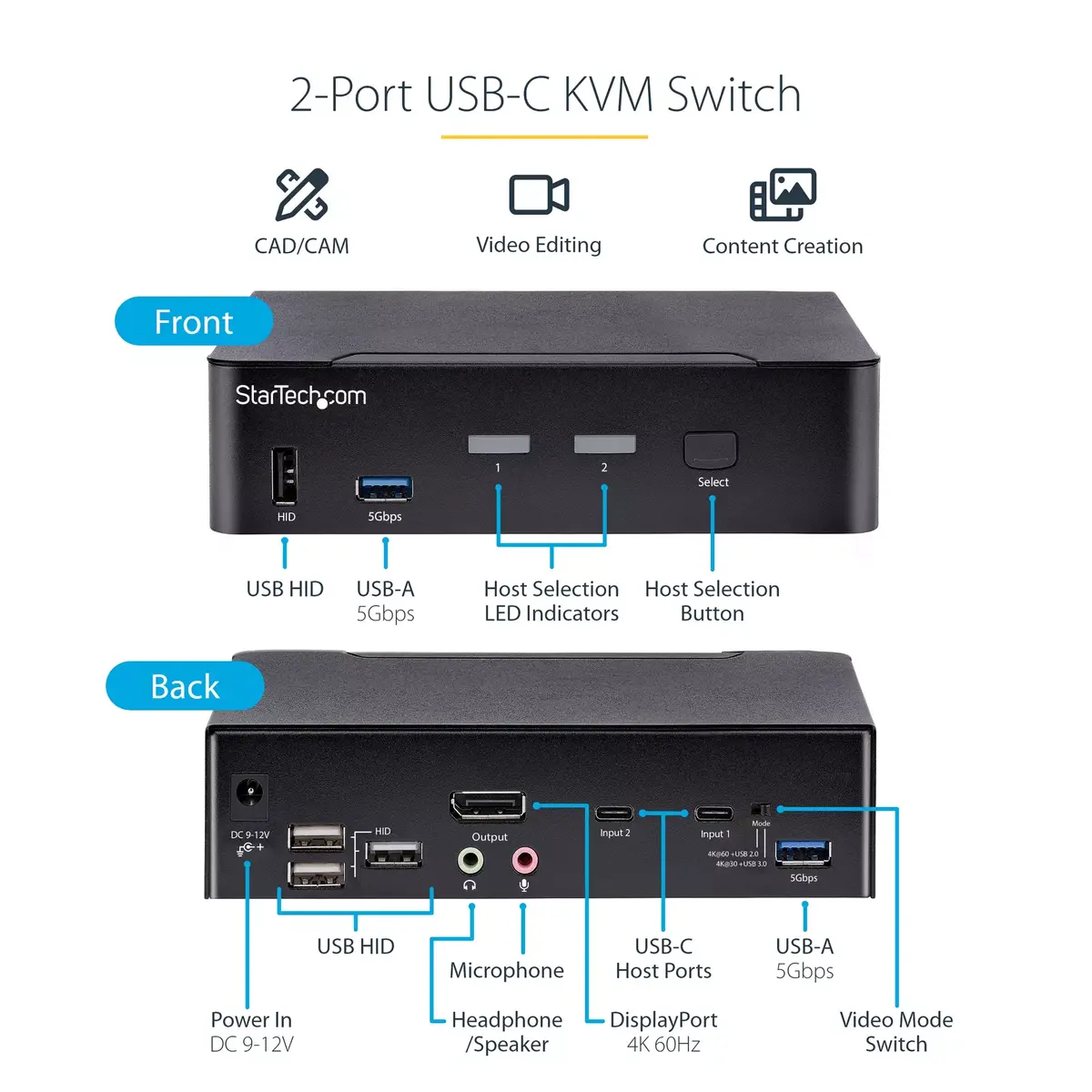KVM Switch StarTech.com SV231DPUCA Photo 7