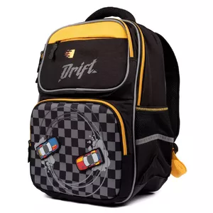 Mugursoma YES S-105 Maxdrift Black/Yellow skolas mugursoma YES modelis S-105