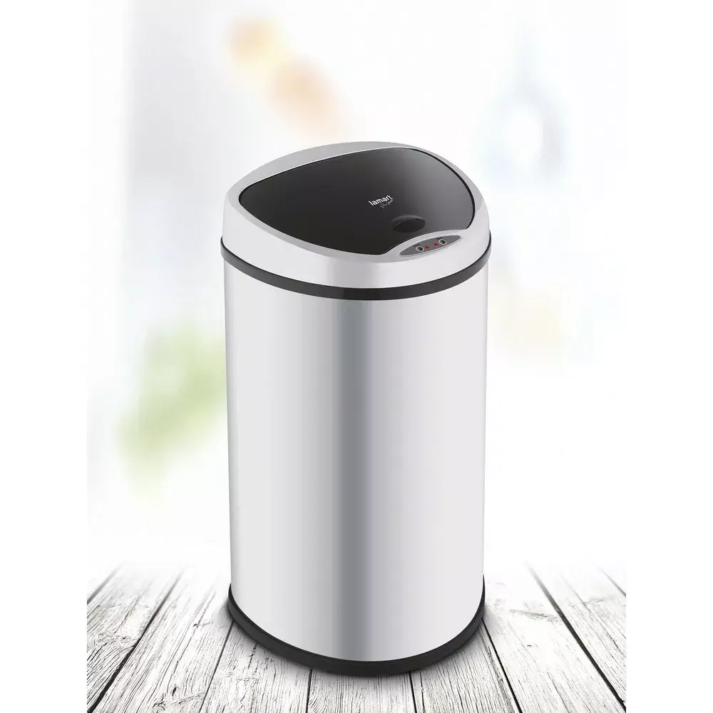 Touchless Stainless Steel Dust Bin LAMART LT8045 Photo 4