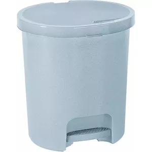 Plastic pedal bin Curver 27137 25 L, grey, Ø36×41 cm
