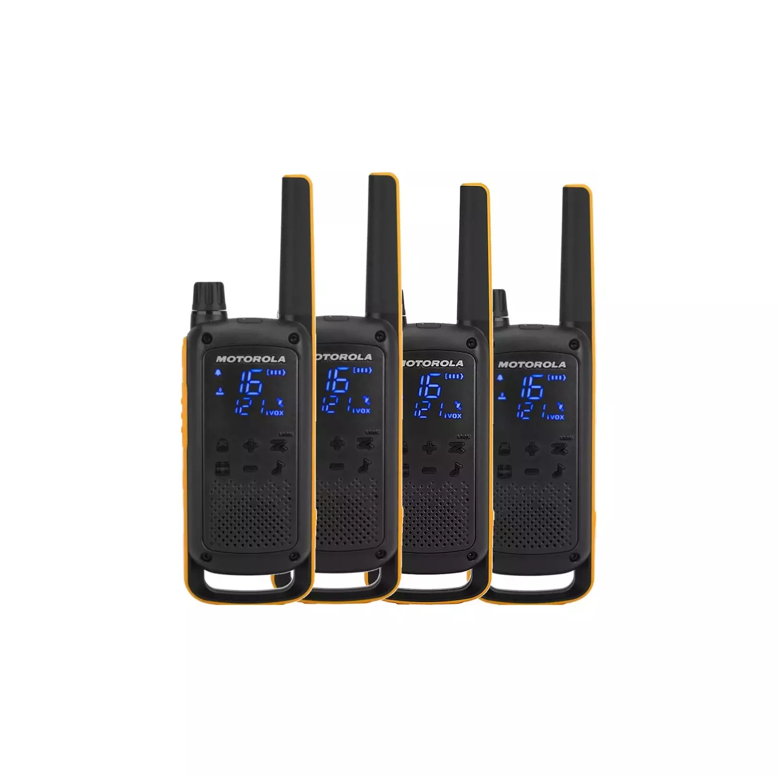 Motorola T82 Extreme Quad Walkie Talkie Radios