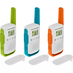 Divvirzienu radiostacija Motorola T42 16 kanāli Zils Zaļš Oranžs Balts