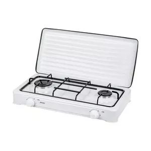 Gas cooker 2 burners KN-02/1K, manual control