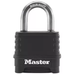 Замок MASTER LOCK M178EURD 57mm широкий Excell цинковый корпус с комбинацией черный