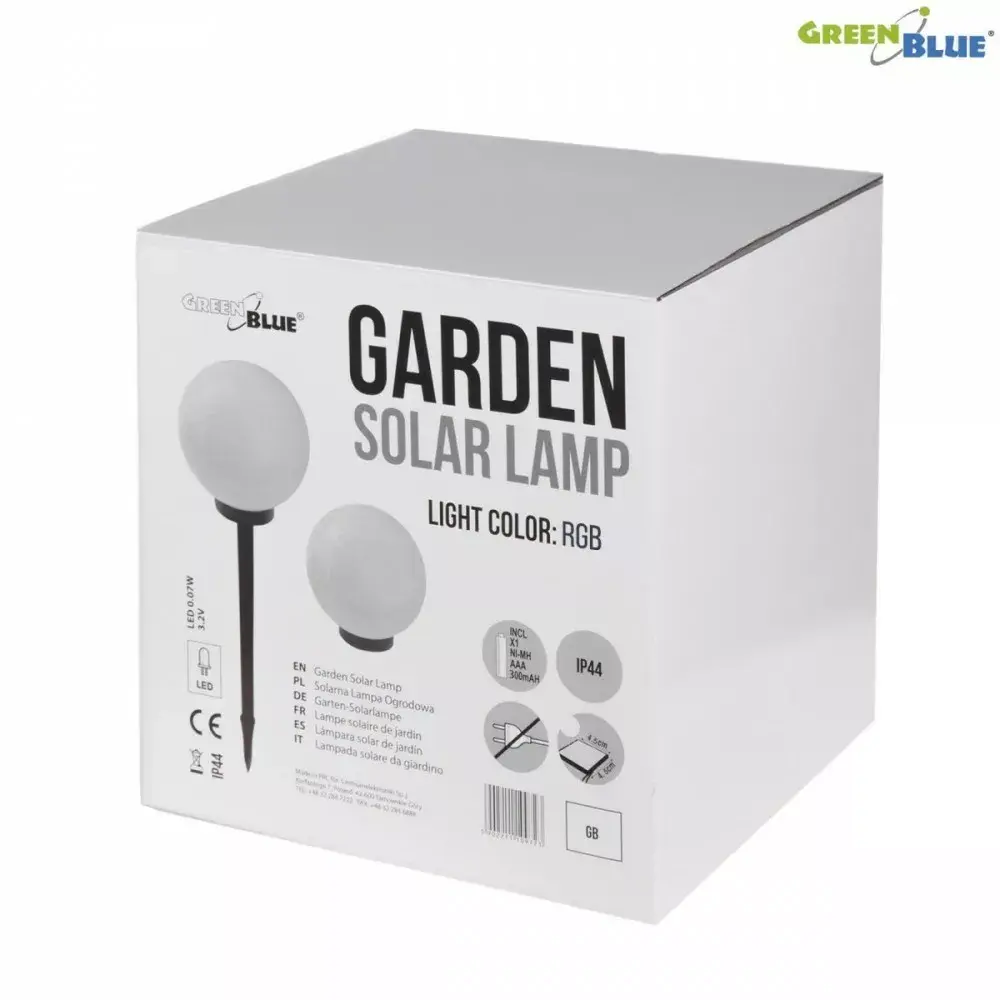 Saules dārza lampa GreenBlue GB165 Photo 5