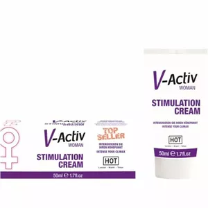 HOT - V-ACTIV STIMULĀCIJAS KRĒMS SIEVIETE 50ML