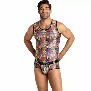 ANAIS MEN ACCESORIES Top ANAIS MEN D-233827 Comics M ikdienas tops, izmērs M