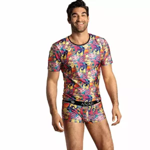 T-krekls ANAIS MEN ACCESORIES D-233830 ar komiksu apdruku, izmērs S