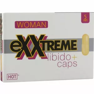 HOT - EXXTREME LIBIDO KAPSULAS SIEVIETE 5 GAB.