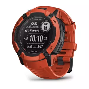 Смарт-часы GARMIN Instinct 2X Solar — спортивные, корпус 50 мм (полимер), солнечная подзарядка, GPS/GLONASS/Galileo, 10 ATM, силиконовый ремешок