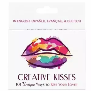 Kheper Games board game '101 Ways for Original Kisses' D-234509 — party adult game, couples, compact box