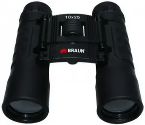 Binoklis BRAUN 10x25 kompakts viegls, palielinājums 10×, objektīvs 25 mm