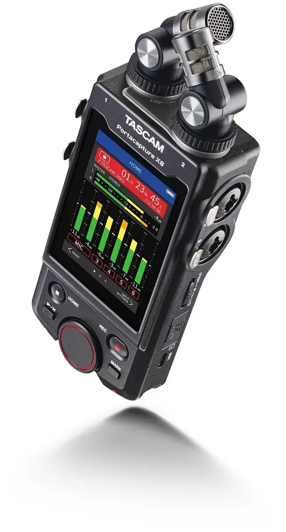 Tascam Portacapture X8 портативный многодорожечный рекордер Photo 2