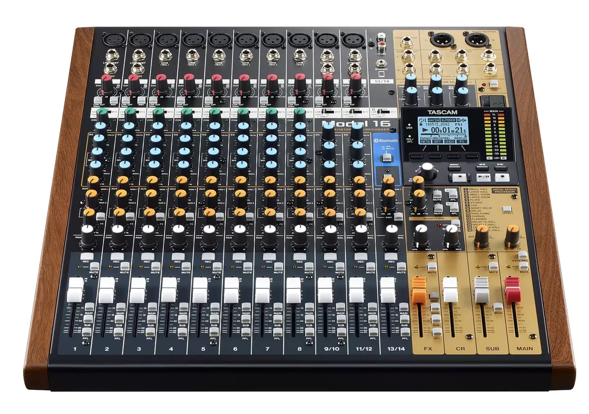 Tascam MODEL 16 audio maisītājs — 16 kanāli Photo 5