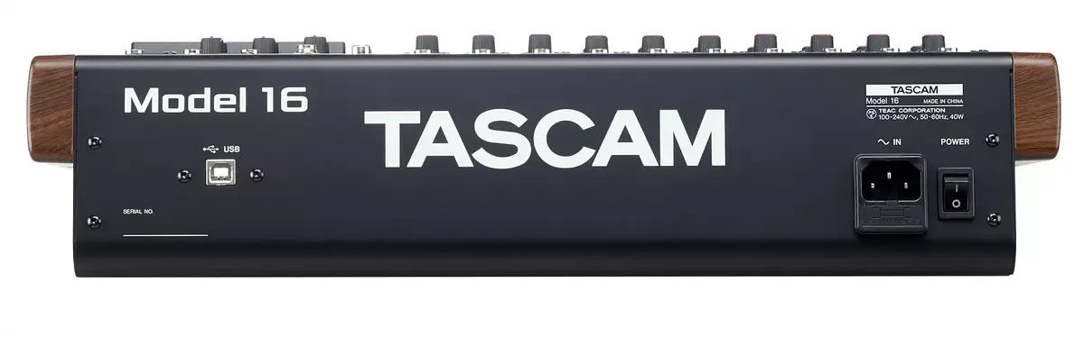 Tascam MODEL 16 audio maisītājs — 16 kanāli Photo 10