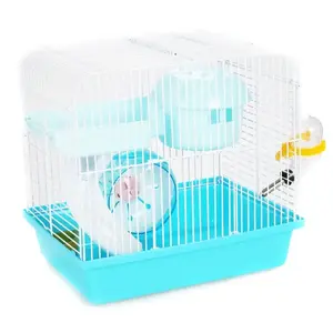 Small Pet Cage Panama Pet model PP-50627 27×20.5×25.5 cm white/blue