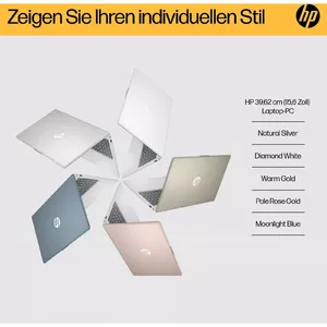 HP klēpjdators 15-fc0456ng - AMD Ryzen 5 7520U / 2,8 GHz - FreeDOS - Radeon 610M - 16 GB RAM - 512 GB SSD NVMe - 39,6 cm (15,6") IPS 1920 x 1080 (Full HD) - Wi-Fi 6, Bluetooth - dabiski sudraba - kbd: Deutsch