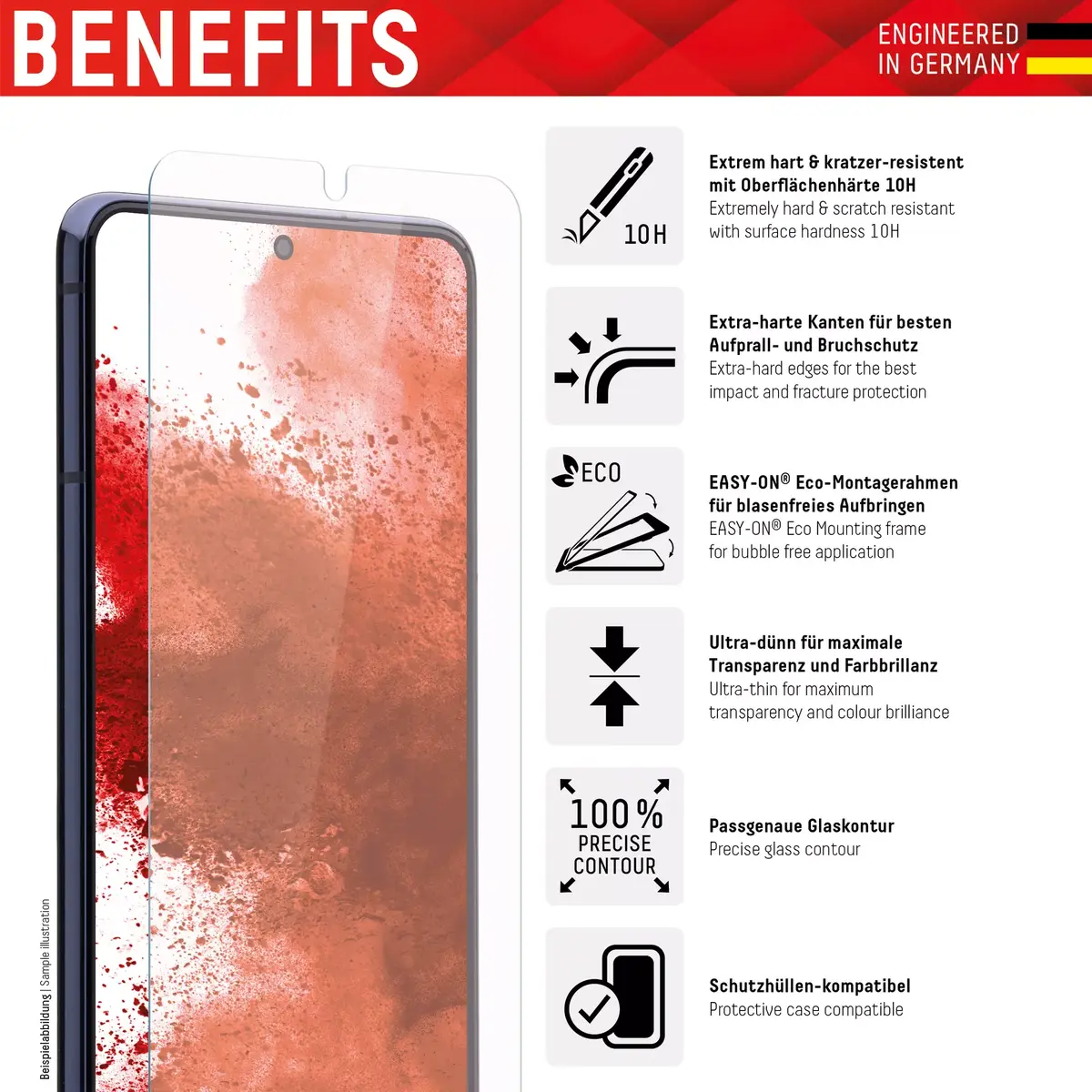 Displex ekrāna aizsargstikls Samsung Galaxy A14 5G Photo 2
