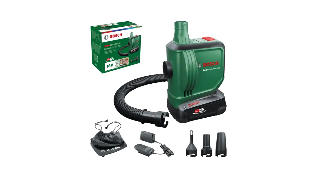 Электрический насос Bosch EasyInflate 18V-500 Photo 4
