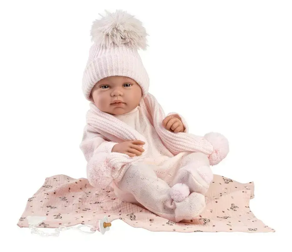 Llorens Tina 84338 38 cm mīksta ķermeņa lelle Photo 2