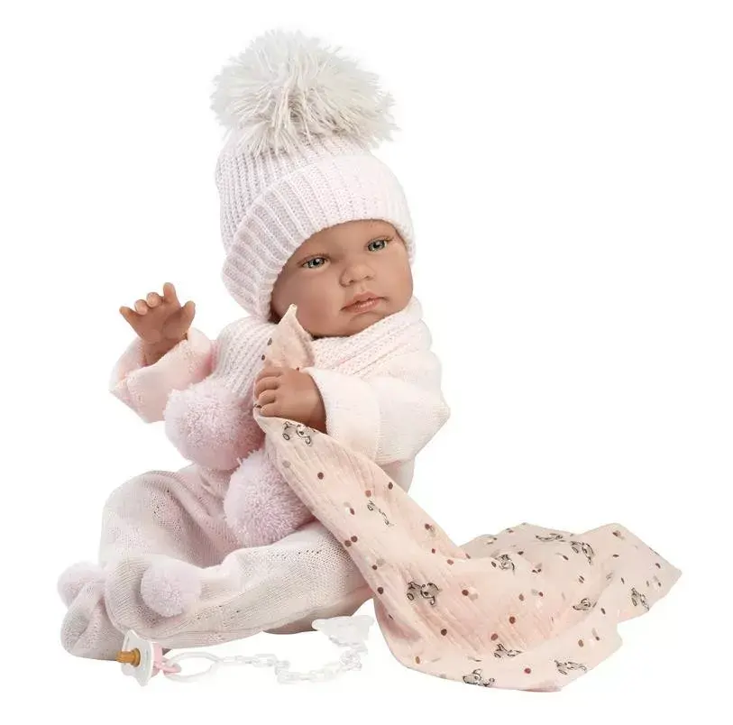 Llorens Tina 84338 38 cm mīksta ķermeņa lelle Photo 3