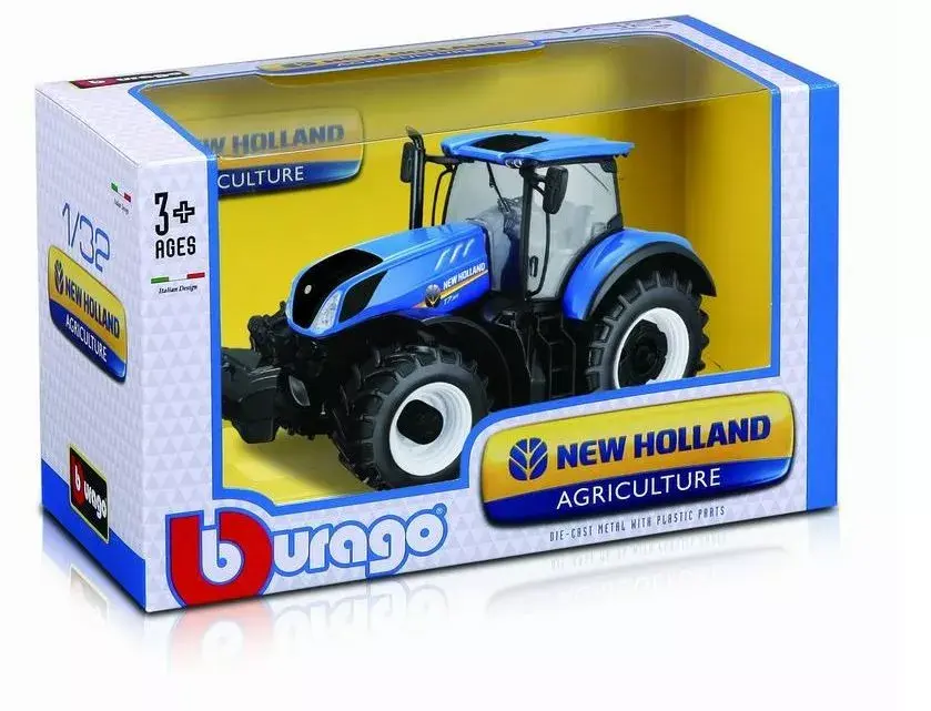 Модель трактора Bburago Model New Holland Farm Tractor T7 Photo 2